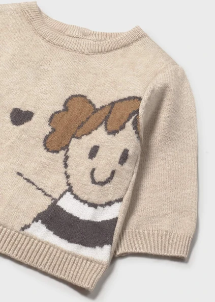 Mayoral Newborn Kız Bebek Kazak - 3