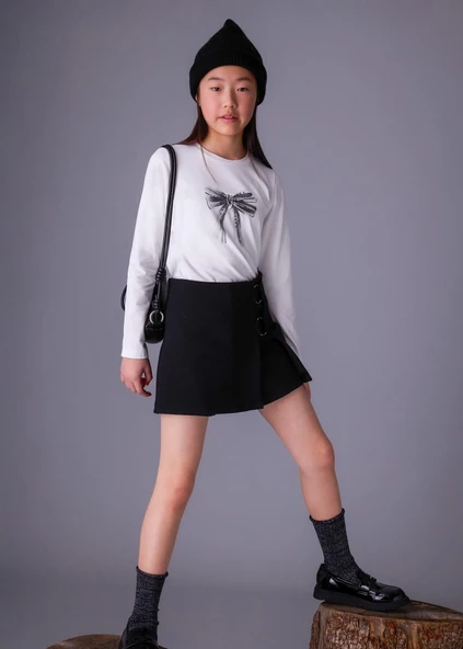 Mayoral Kız Çocuk Baskılı Sweatshirt - 6