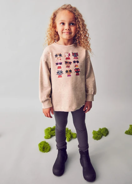 Mayoral Kız Çocuk Tayt Sweat Takım ürün görseli