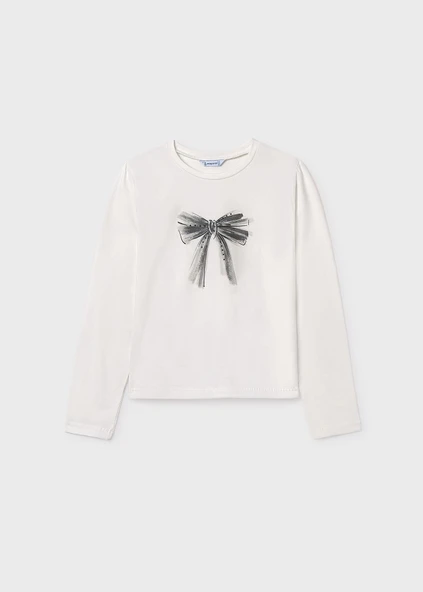 Mayoral Kız Çocuk Baskılı Sweatshirt - 2