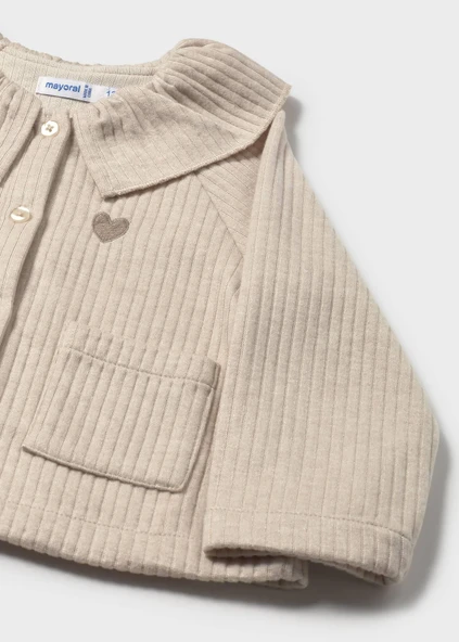 Mayoral Kız Bebek Geniş Yaka Hırka - 4