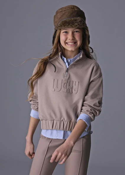 Mayoral Kız Çocuk Sweatshirt - Resim 5