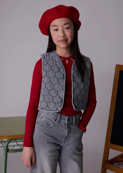 Mayoral Kız Çocuk Kapitone Yelek