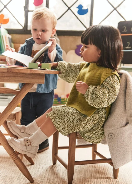 Mayoral Kız Bebek Elbise ve Yelek ürün görseli