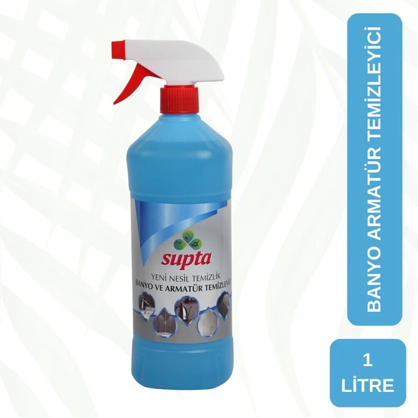 Supta Mavi Su Lavabo Fayans Banyo Kireç Çözücü 1 Litre ürün görseli