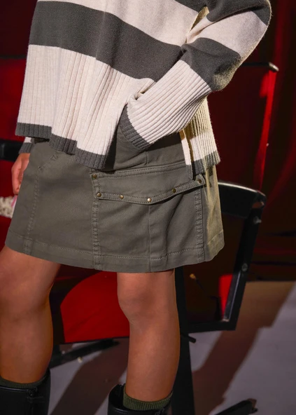 Mayoral Kız Çocuk Gabardin Etek - Resim 6