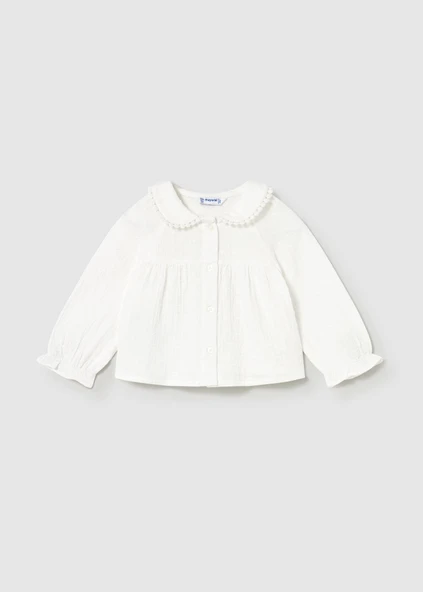 Mayoral Kız Bebek Fırfırlı Bluz