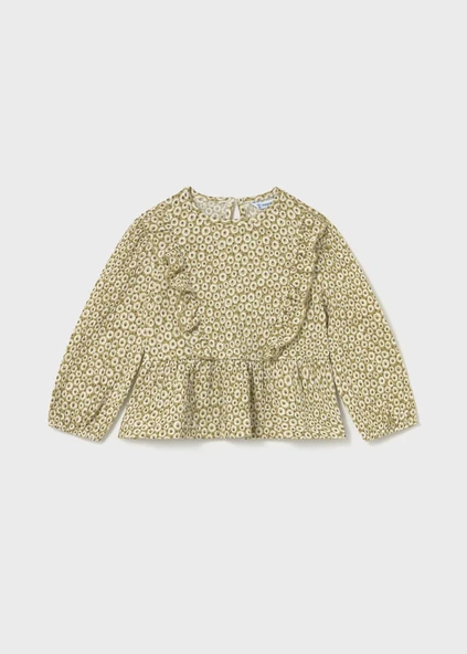 Mayoral Kız Bebek Çiçekli Bluz