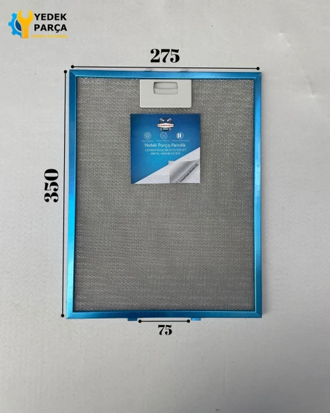 Teka Uyumlu DF60 Davlumbaz Metal Yağ Filtresi ürün görseli