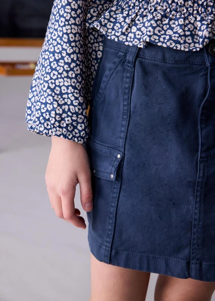 Mayoral Kız Çocuk Gabardin Etek - Resim 6