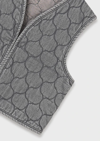 Mayoral Kız Çocuk Kapitone Yelek - 5