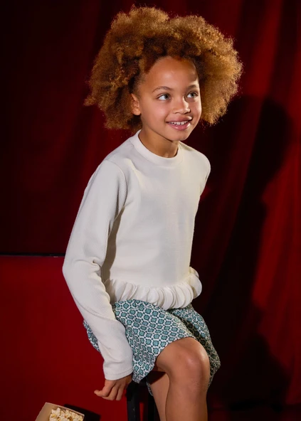 Mayoral Kız Çocuk Kazak - 3