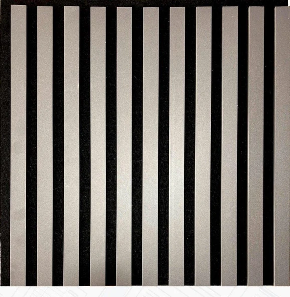 Hard Gri Akustik Panel 3mm Keçe ve 8mm Mdflam Pinterest Salon Ofis Duvar Paneli 50X50cm 1 Adet - 6