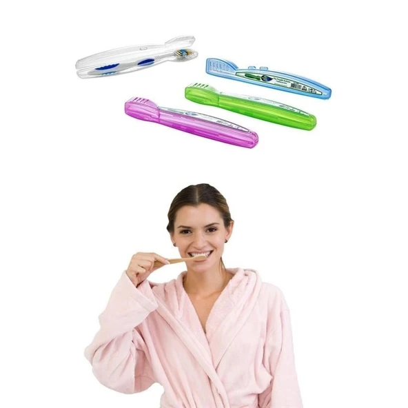 Lux Çanta İçi Hijyenik Seyahat Tipi Diş Fırçası Koyma Kutusu - 2