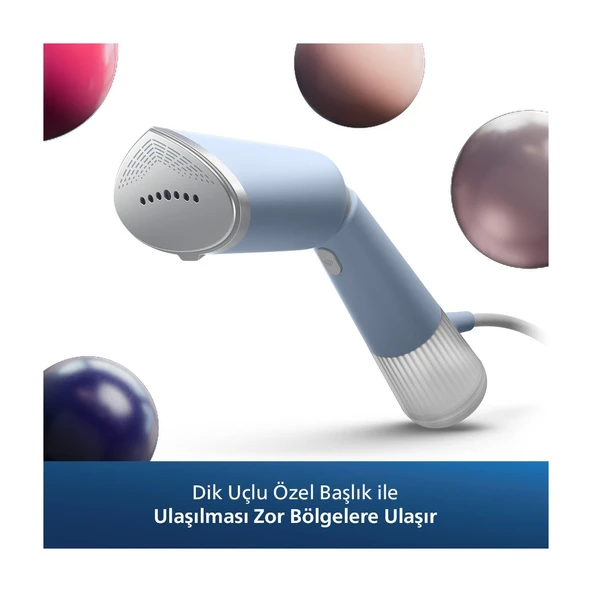 5000 Serisi El Tipi Buharlı Düzleştirici, Tak ve Çalıştır, Taşınabilir Dikey Ütü, STH5020/20 - Resim 3