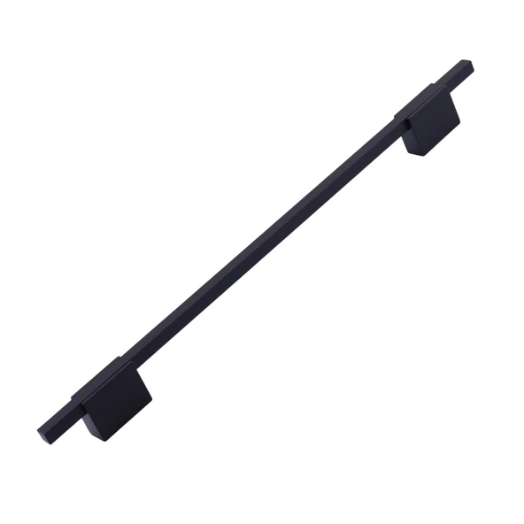 Boyut Siyah Metal Kulp 320 mm Mutfak Dolabı Kulpları Dolap Kapak Kulbu Uzun Çekmece Mobilya Kulbu - Resim 6