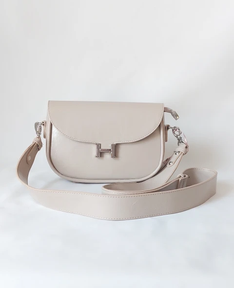 252GK320 Model Sarach Marka Bej Renk Omuz Çantası