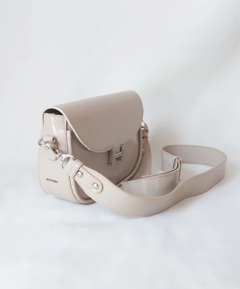 252GK320 Model Sarach Marka Bej Renk Omuz Çantası - 2
