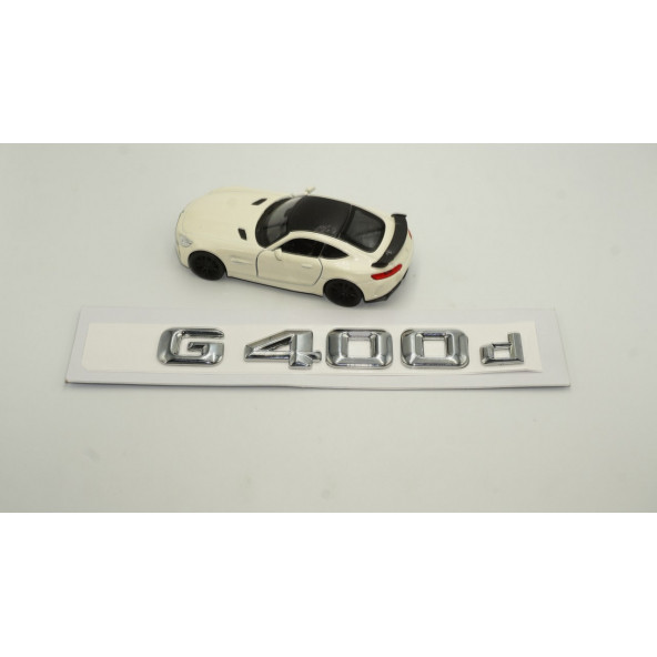 G400d Bagaj Krom Metal 3M 3D Yazı Logo - 2