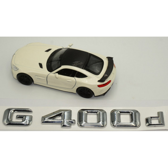 G400d Bagaj Krom Metal 3M 3D Yazı Logo - 4