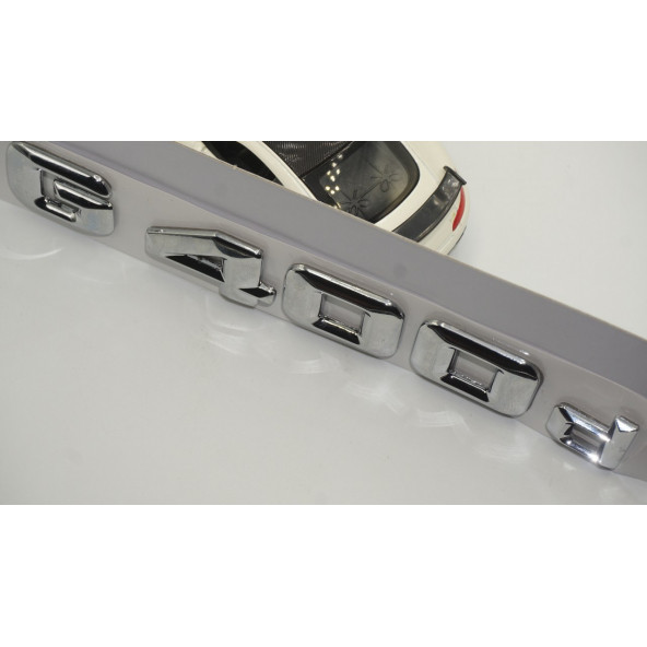 G400d Bagaj Krom Metal 3M 3D Yazı Logo - 5