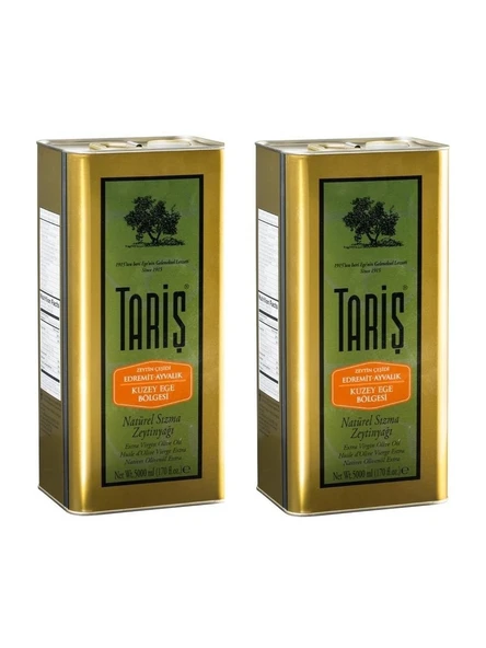 Tariş Kuzey Ege Natürel Sızma Zeytinyağı 5 lt 2'li ürün görseli