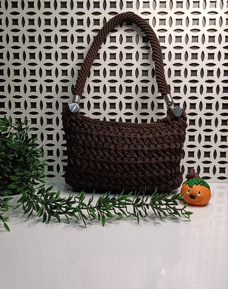 el yapımı makrome çanta