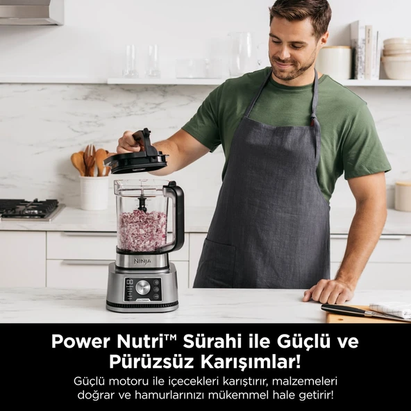 Ninja ® Foodi® 3 In 1 Akıllı Tork ve Auto-Iq Sistemli Power Nutri Blender - 10