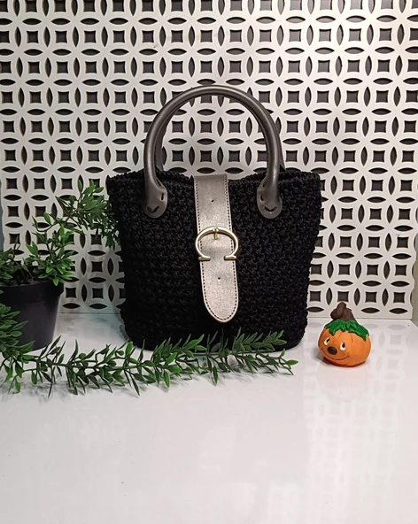 el yapımı makrome çanta