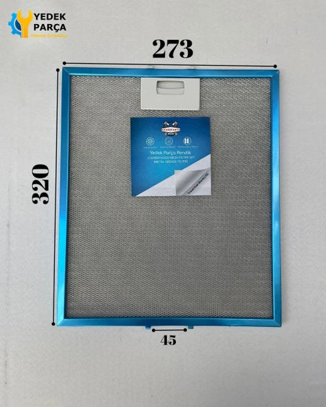 Arçelik Uyumlu P 23 YI Davlumbaz Metal Filtresi ürün görseli