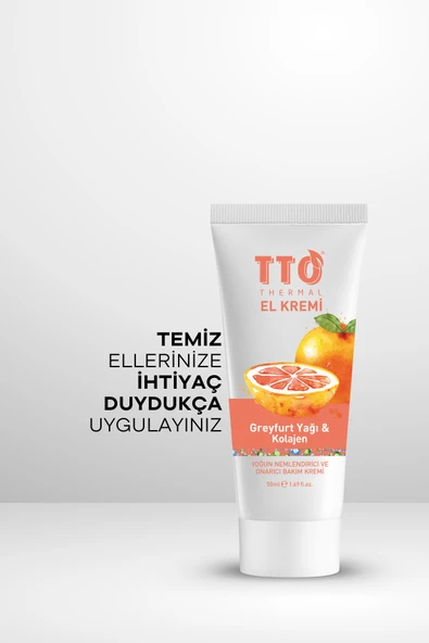 TTO Thermal El Kremi – Greyfurt Yağı & Kolajen (50 ml) - 4