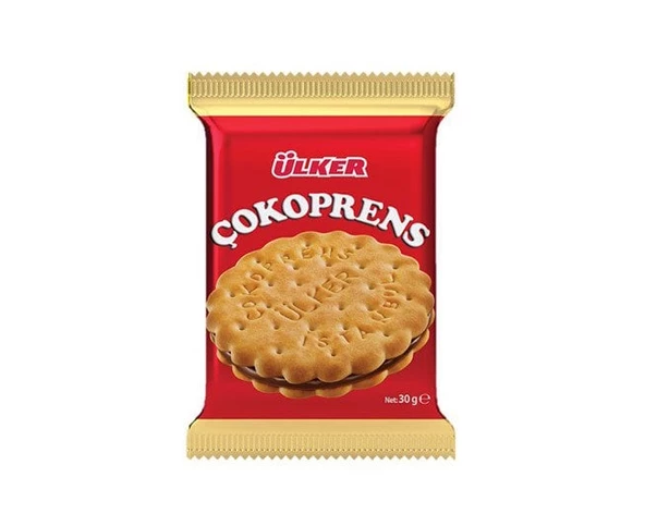 Ülker Çokoprens Tekli Bisküvi 24 Adet - 2