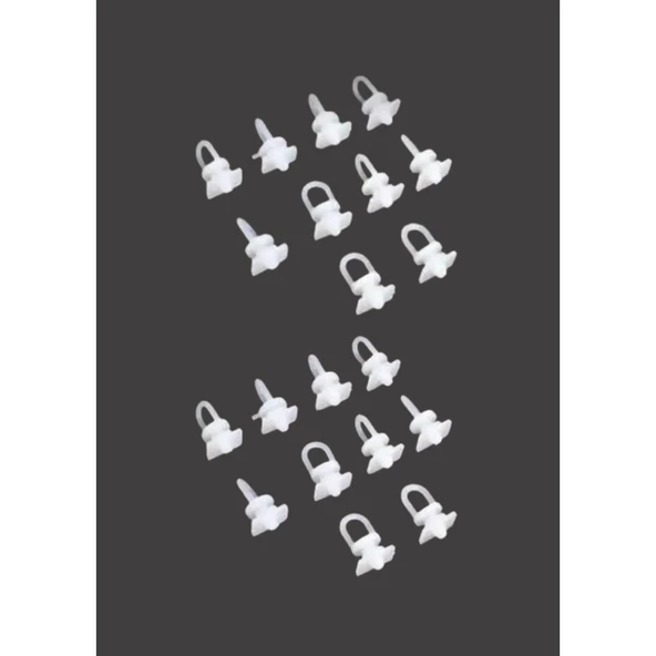 Perde Düğme Stop 500'lü