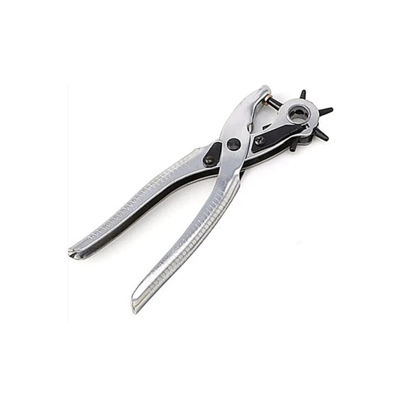 Kemer Delme ve Perçin Pensesi Ikili Set Deri Plastik Delici - 3