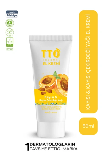 TTO Thermal El Kremi – Kayısı & Kayısı Çekirdeği Yağı (50 ml) ürün görseli