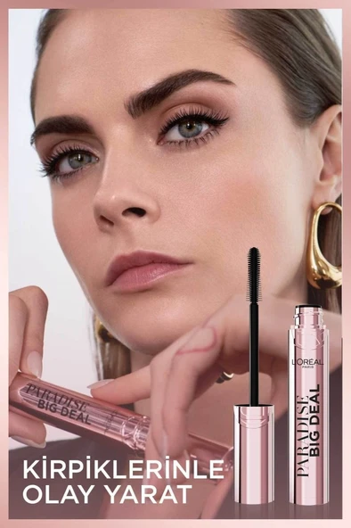 L'Oreal Paris Paradise Big Deal Maskara - Siyah 9.9 ml - 2