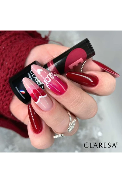 Claresa Kalıcı Oje Kiss Me 6 Koyu Kırmızı 5g - 3