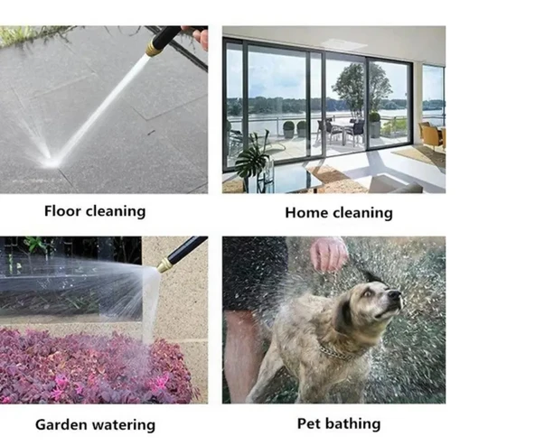 Yüksek Basınçlı Ayarlanabilir Bahçe Sulama Araba Yıkama Püskürtme Tabancası - 2