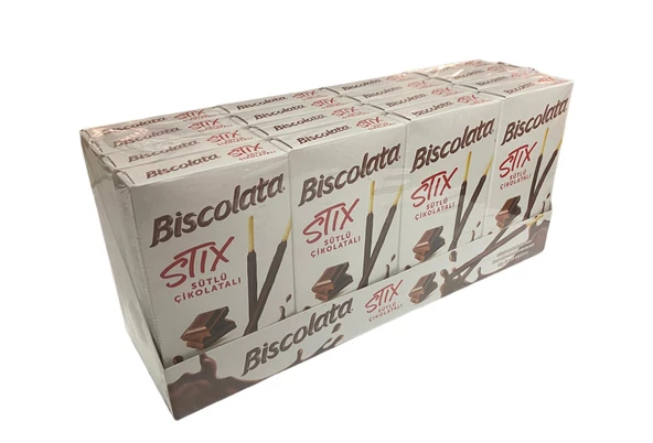 Biscolata Stix Sütlü Çikolatalı 40g 16 Adet