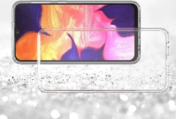 Samsung A20S Seffaf Slikon Kilif - 02 Mm Seffaf Telefon Kilifi 531245171 Standart - 5