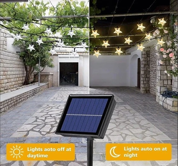 8 Fonksiyonlu 5 Metre 30 Yıldız Güneş Enerjili S-42 - 2