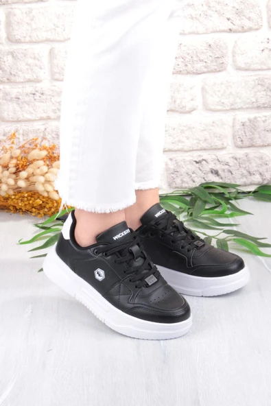 Fort 2933 Wks Rahat Hafif Kalın Taban Kadın Spor Ayakkabı - Resim 11