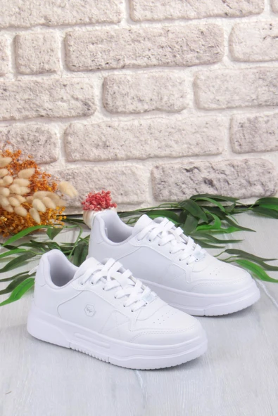 Fort 2933 Wks Rahat Hafif Kalın Taban Kadın Spor Ayakkabı - Resim 5