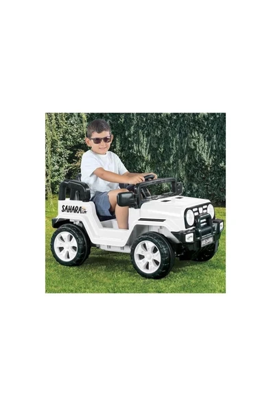 Çocuk Dolu Sahara Uzaktan Kumandalı Akülü Araba 12v - 2