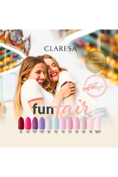 Claresa Kalıcı Oje Derin Kırmızı 427 5g - 2