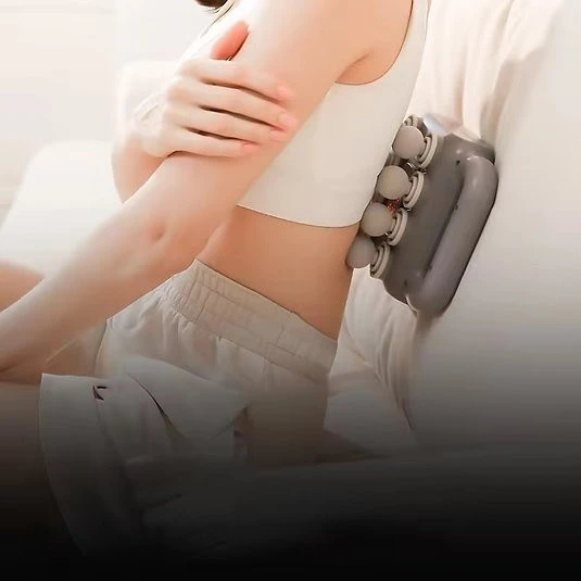 8 Başlıklı Şarjlı Isıtmalı Masaj Aleti M-58 - 3