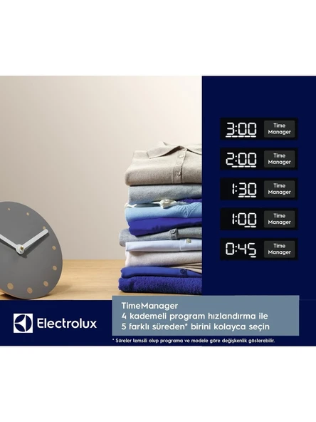 ELECTROLÜX EW6F3414UT 600 Serisi Sensicare 10 kg 1400 Devir Universaldose Çamaşır Makinesi - 3