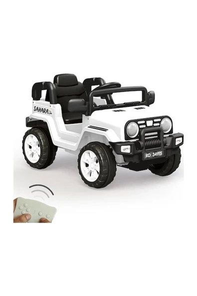 Çocuk Dolu Sahara Uzaktan Kumandalı Akülü Araba 12v - 6