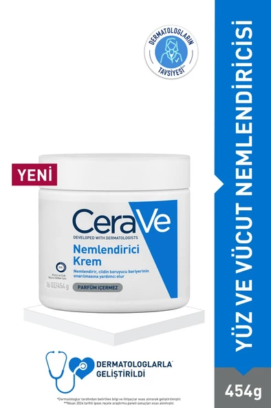 Cerave Kuru ve Çok Kuru Ciltler için Nemlendirici Krem 454 gr