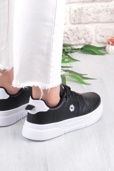 Fort 2933 Wks Rahat Hafif Kalın Taban Kadın Spor Ayakkabı - Resim 12